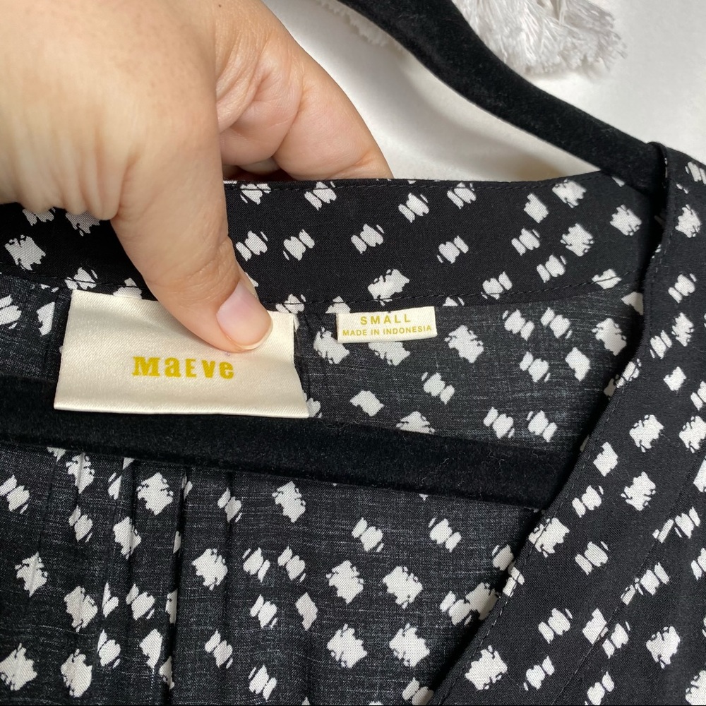 Anthropologie Maeve Lila Tiered Tunic Top - Picture 9 of 15